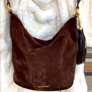 Limited addition Michael Kors suede Hobo Bag
